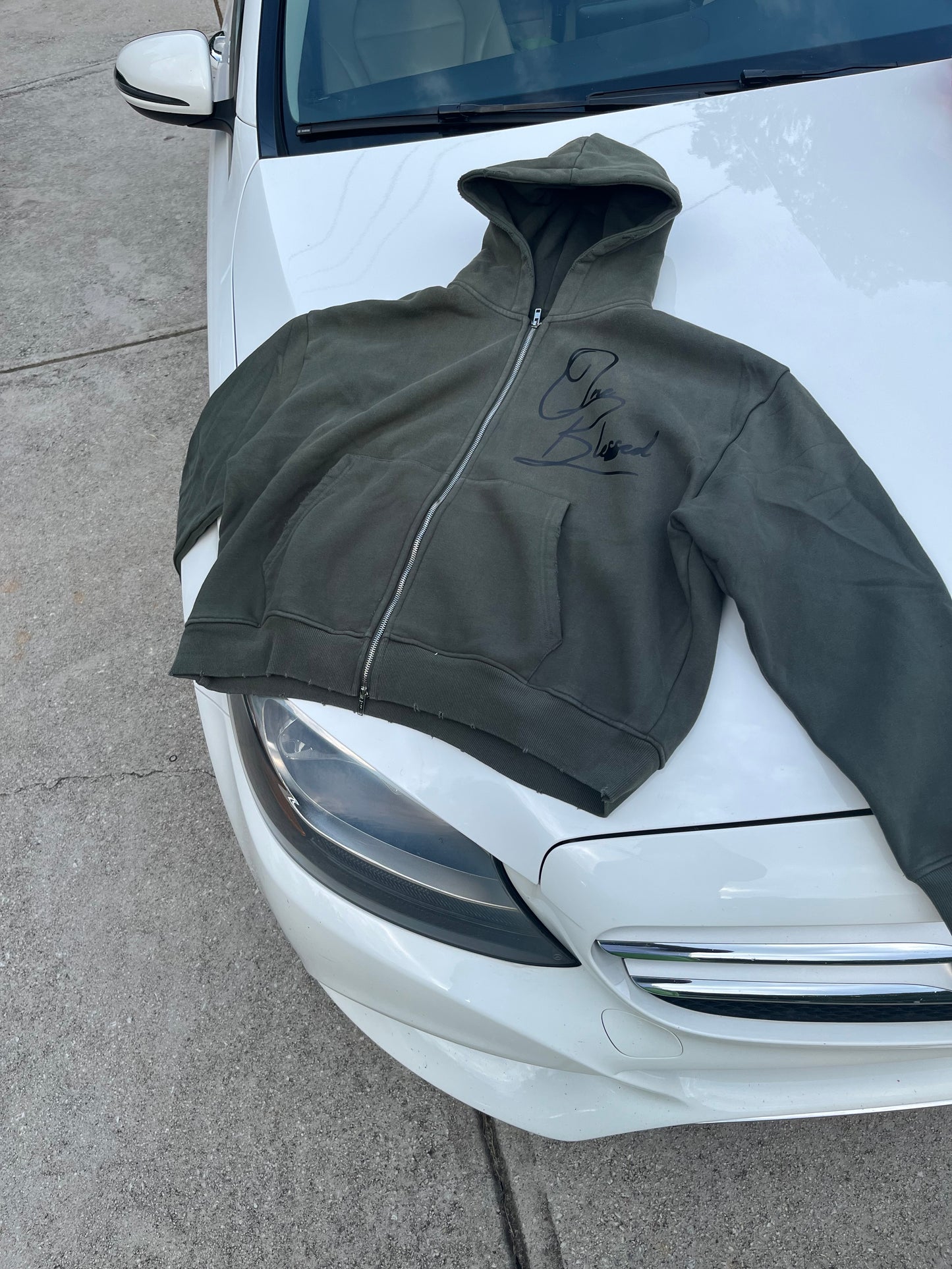 OneBlessed essential zip up