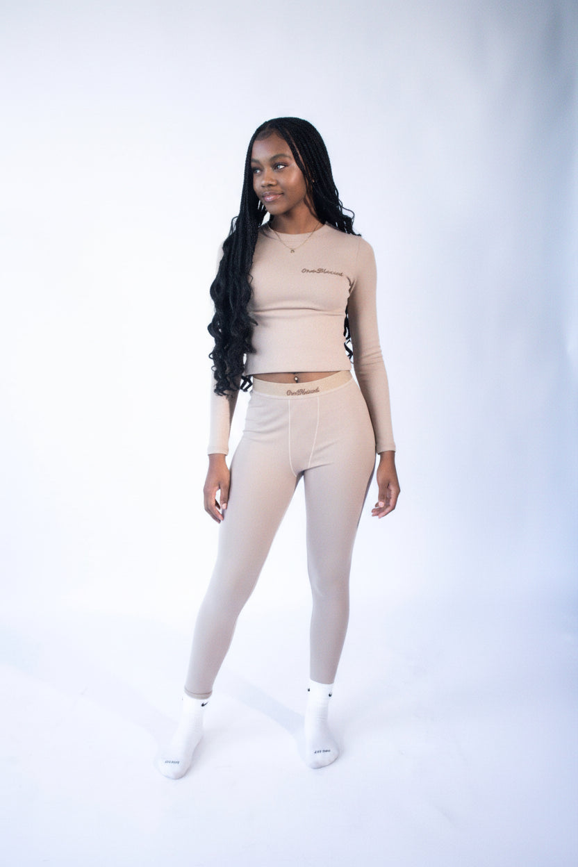 Long sleeve lounge wear set