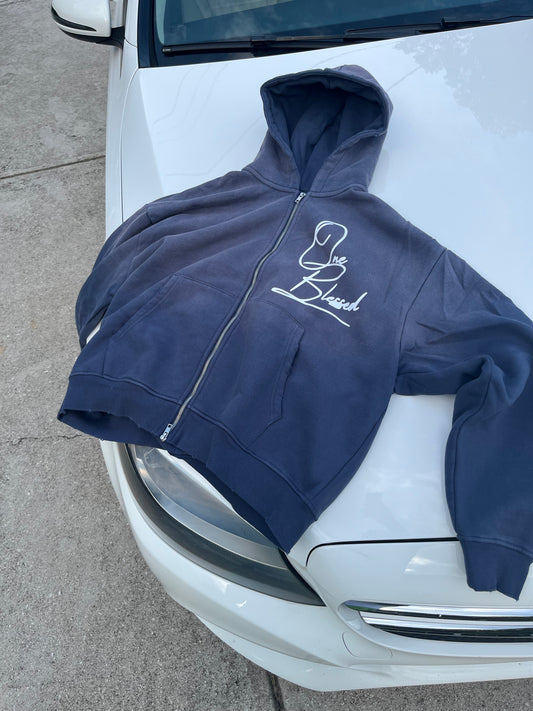 OneBlessed essential zip up