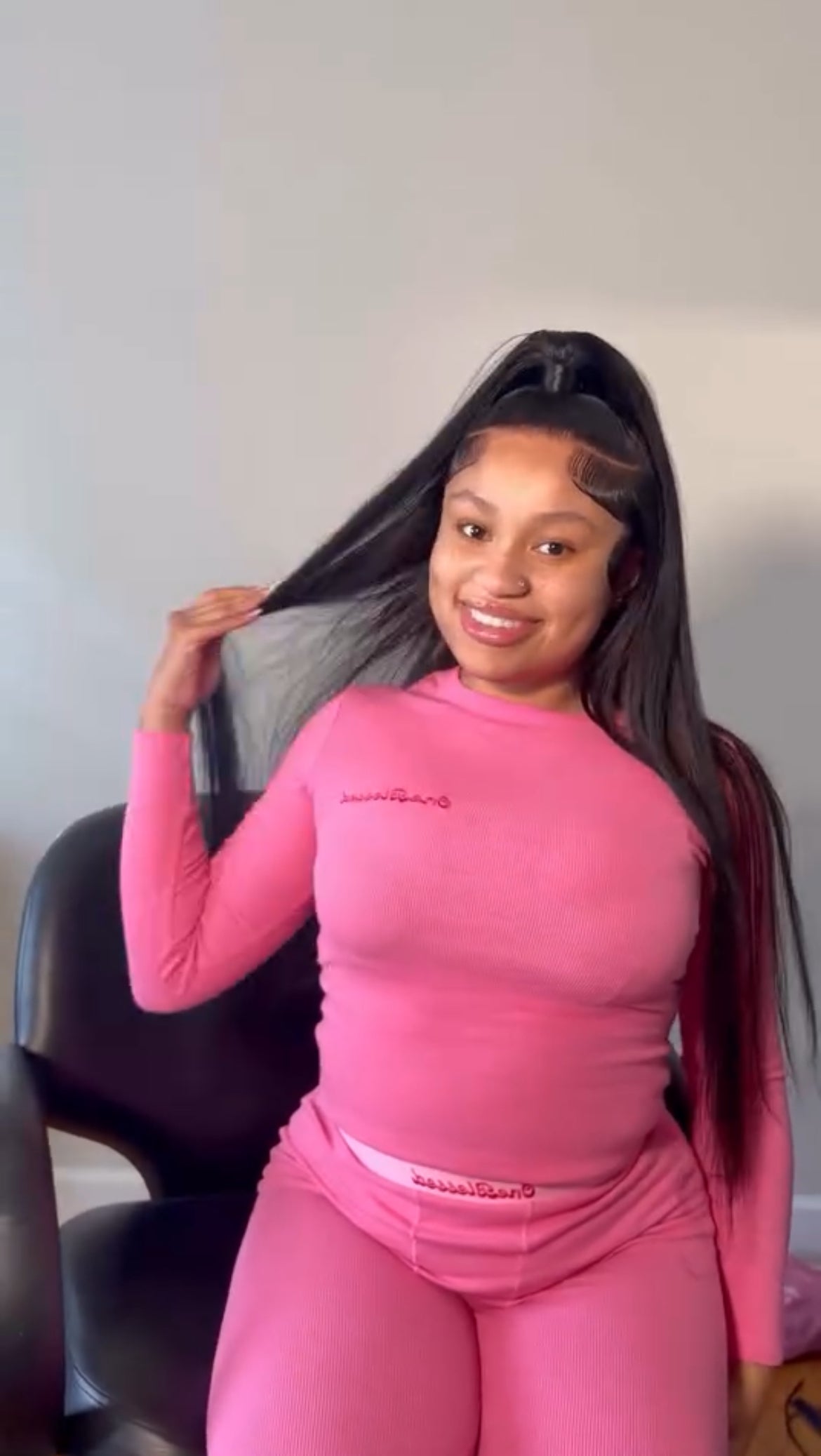 Long sleeve lounge wear set